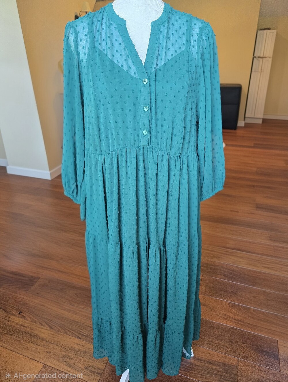 Torrid Swiss Dot Tiered Maxi Dress - Brand